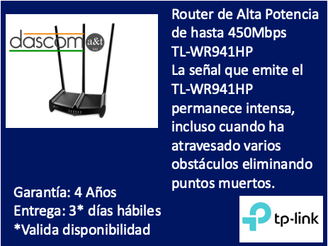 Router Alta Potencia TL-WR941HP