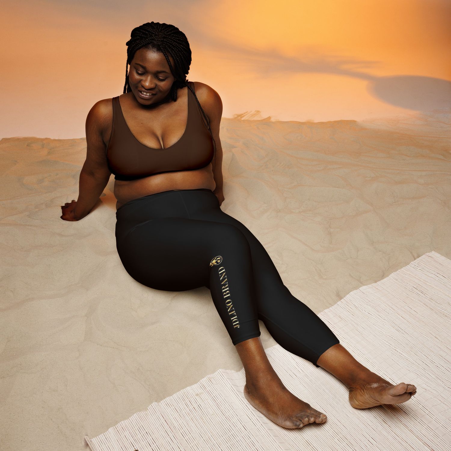JdLino Brand Yoga Capri Leggings