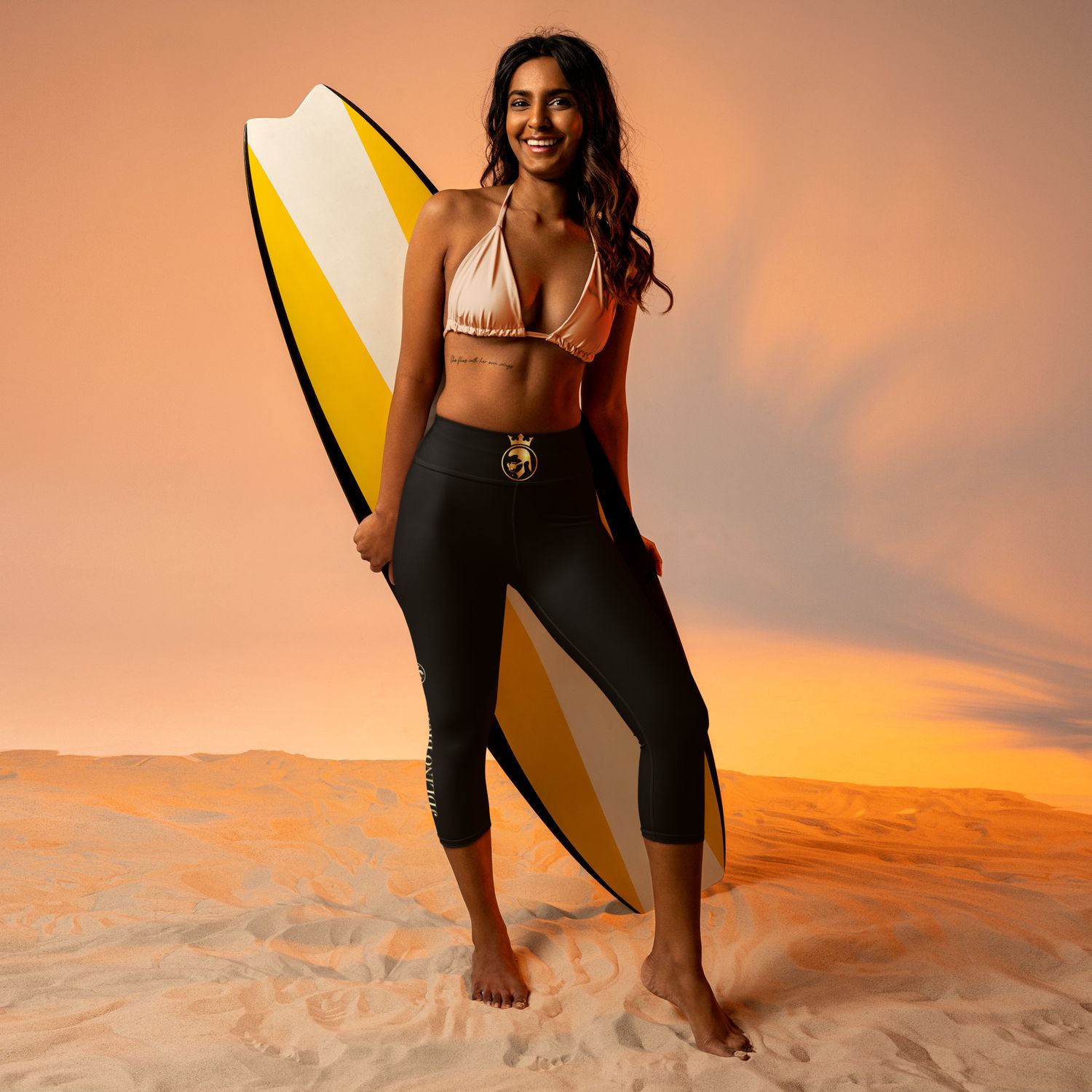 JdLino Brand Yoga Capri Leggings