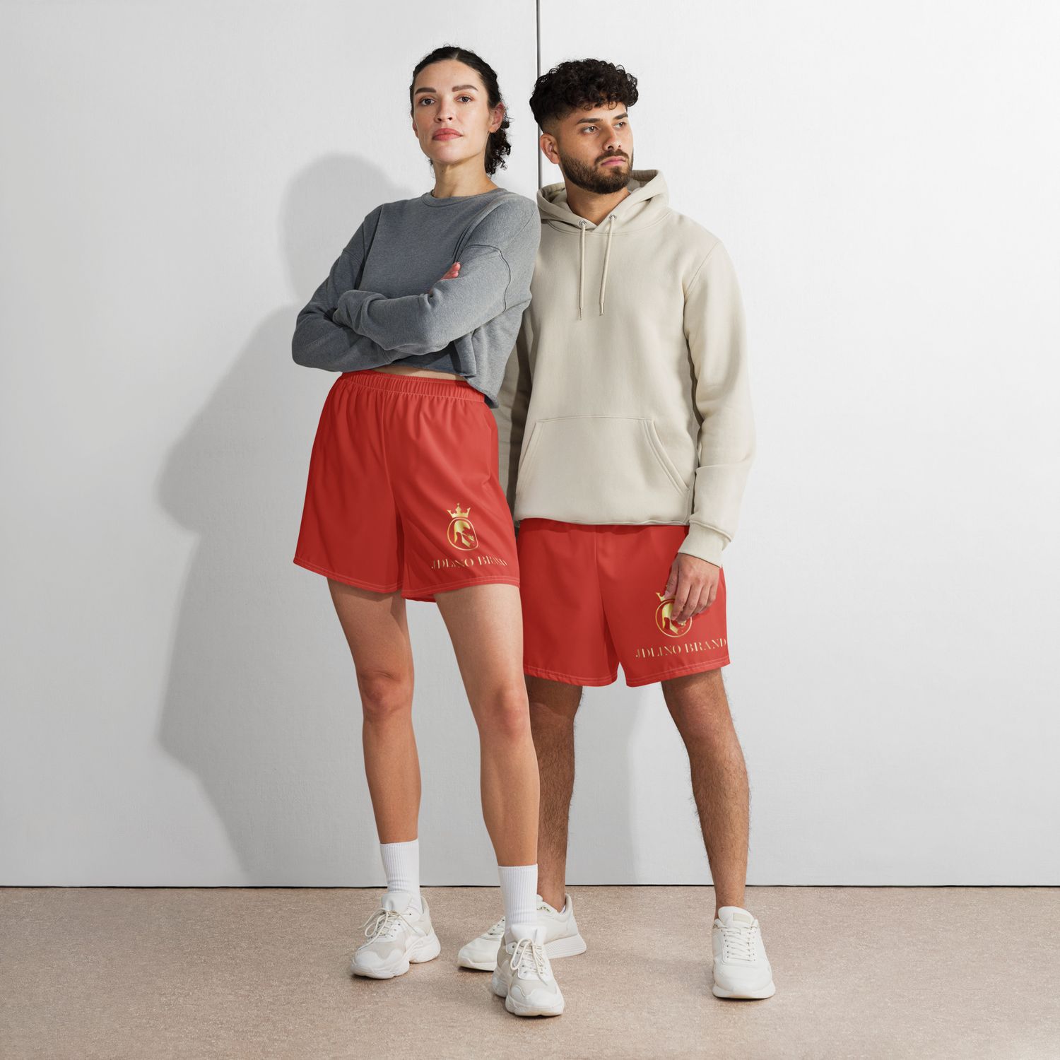 JDlino Brand RWG unisex Recycled Athletic Shorts