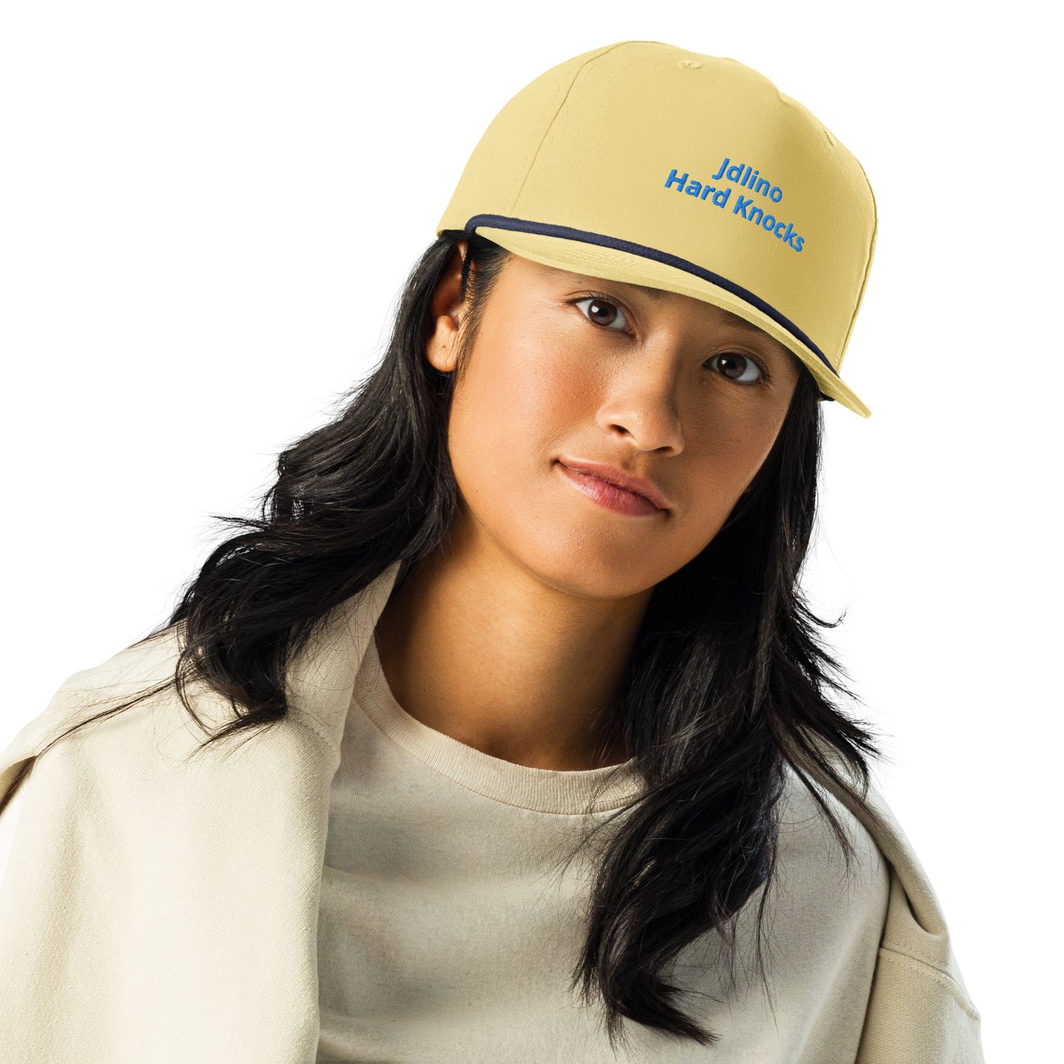 JdLino hard knocks unisex Golf rope cap