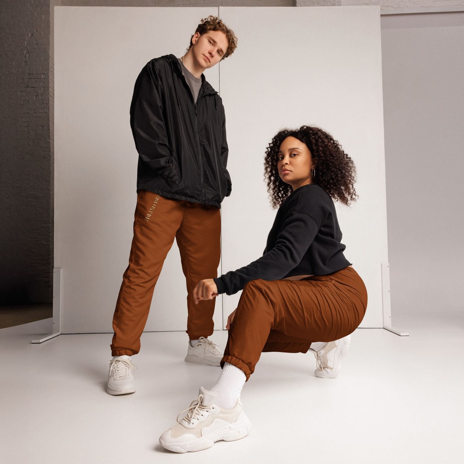 JdLino Brand B/G Unisex track pants