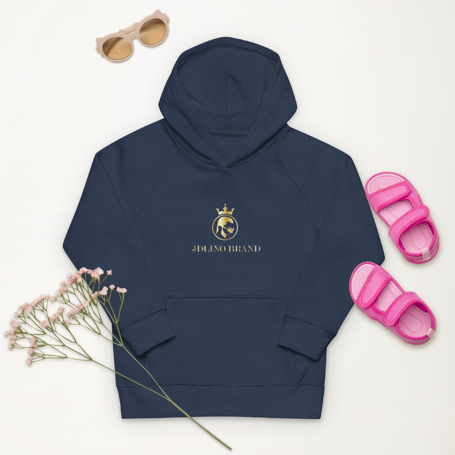 JdLino Brand Kids unisex eco hoodie