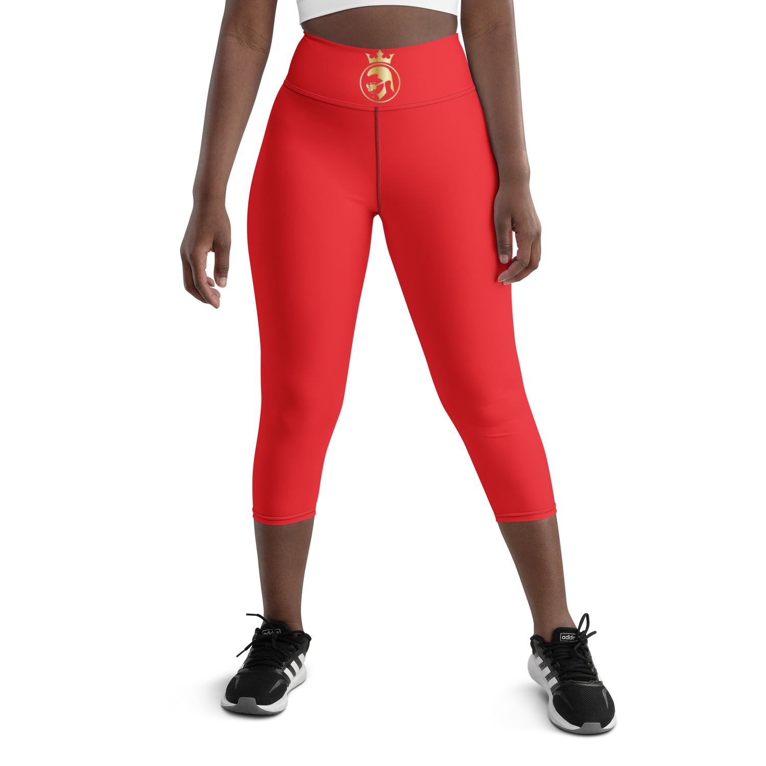 JdLino Brand R/G Yoga Capri Leggings