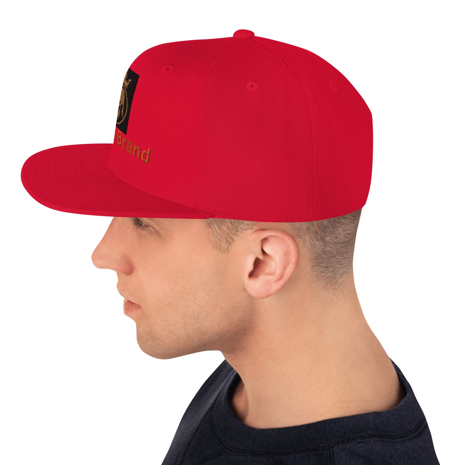 JdLino Brand R/G Snapback Hat