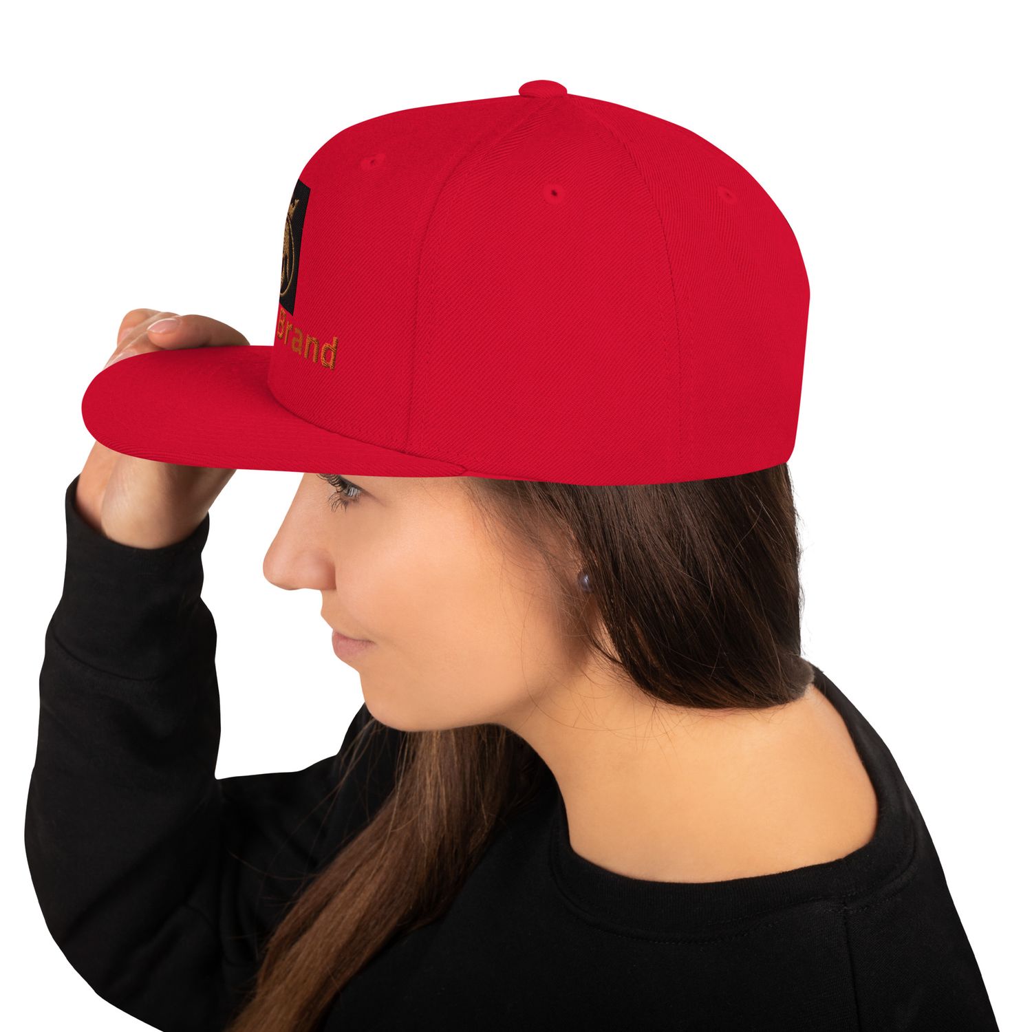 JdLino Brand R/G Snapback Hat