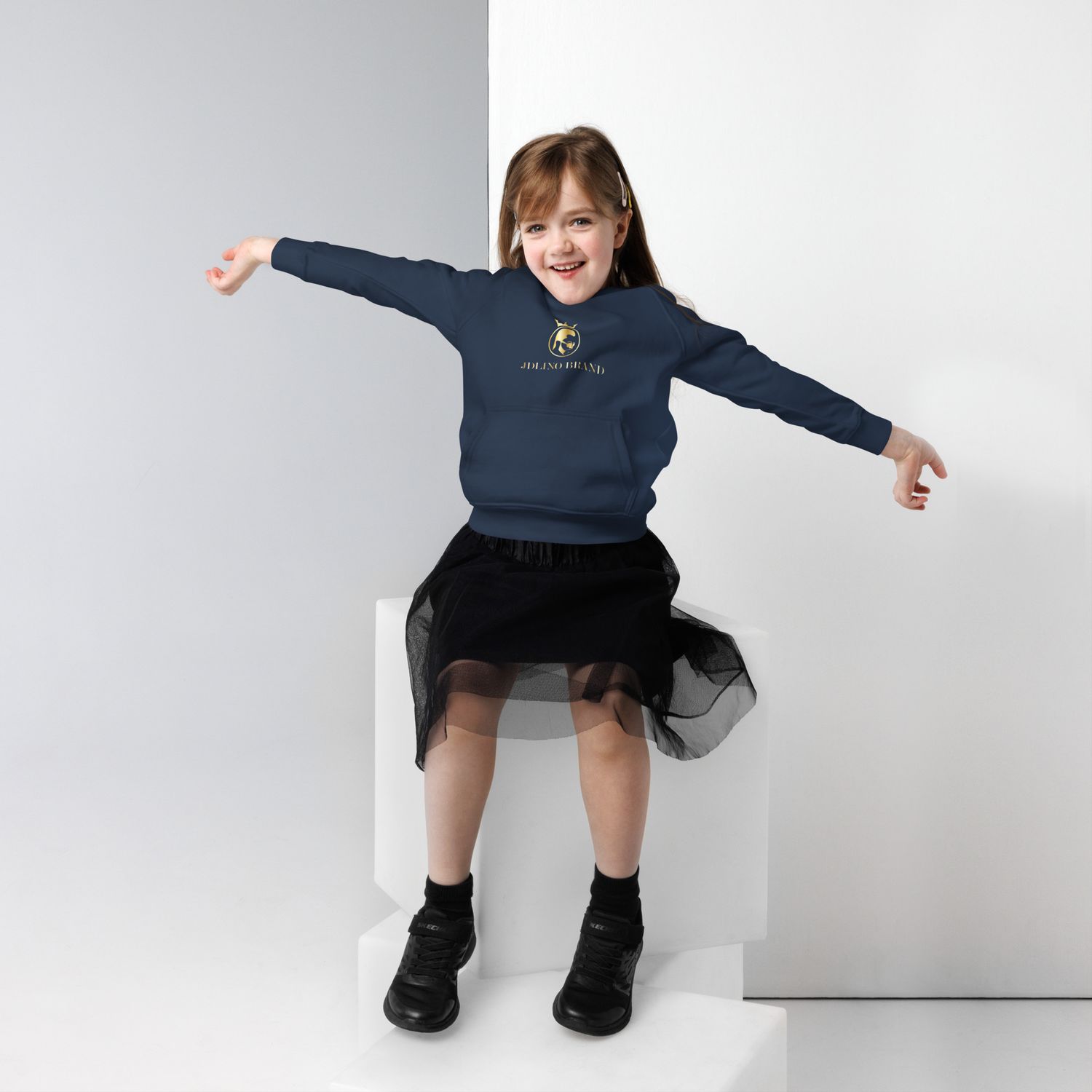 JdLino Brand Kids unisex eco hoodie