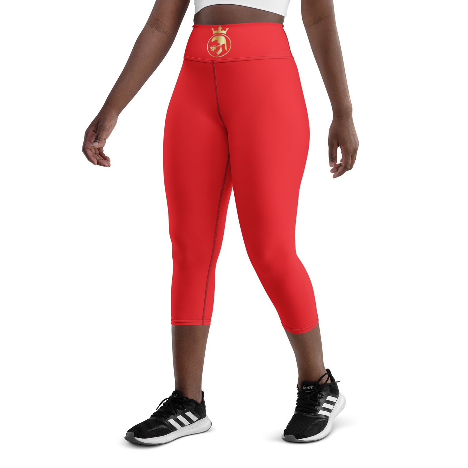 JdLino Brand R/G Yoga Capri Leggings