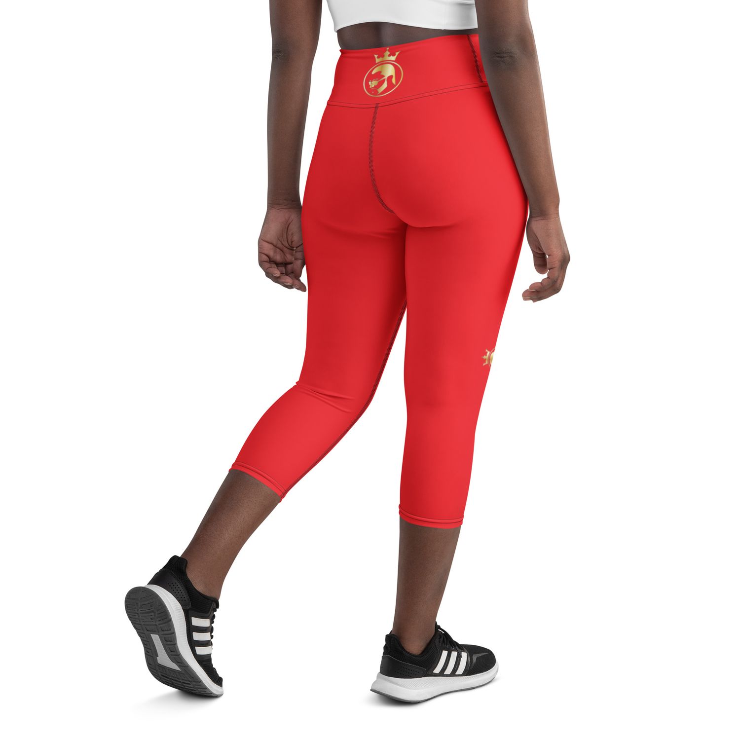 JdLino Brand R/G Yoga Capri Leggings