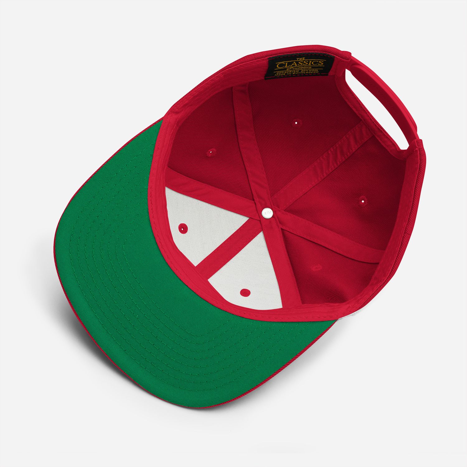JdLino Brand R/G Snapback Hat