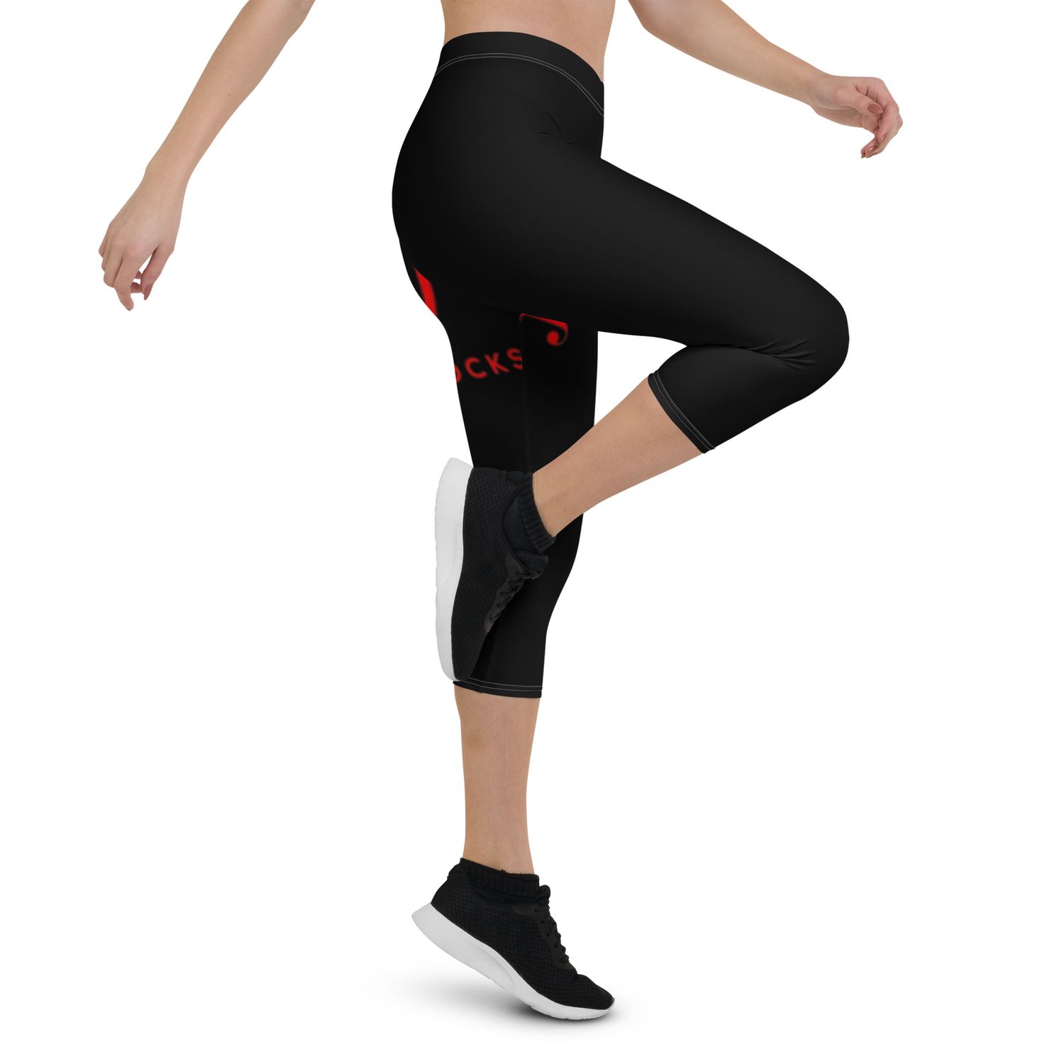 jdlino Hard knocks R/B Capri Leggings