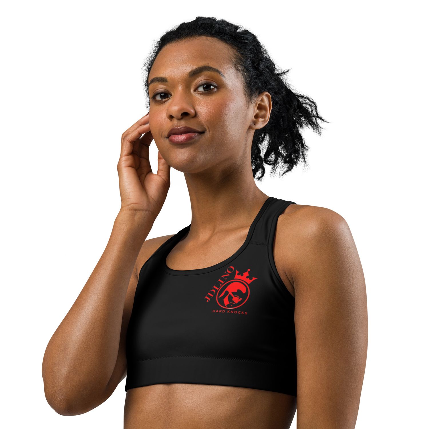 Jdlino Hard knocks Sports bra B//R