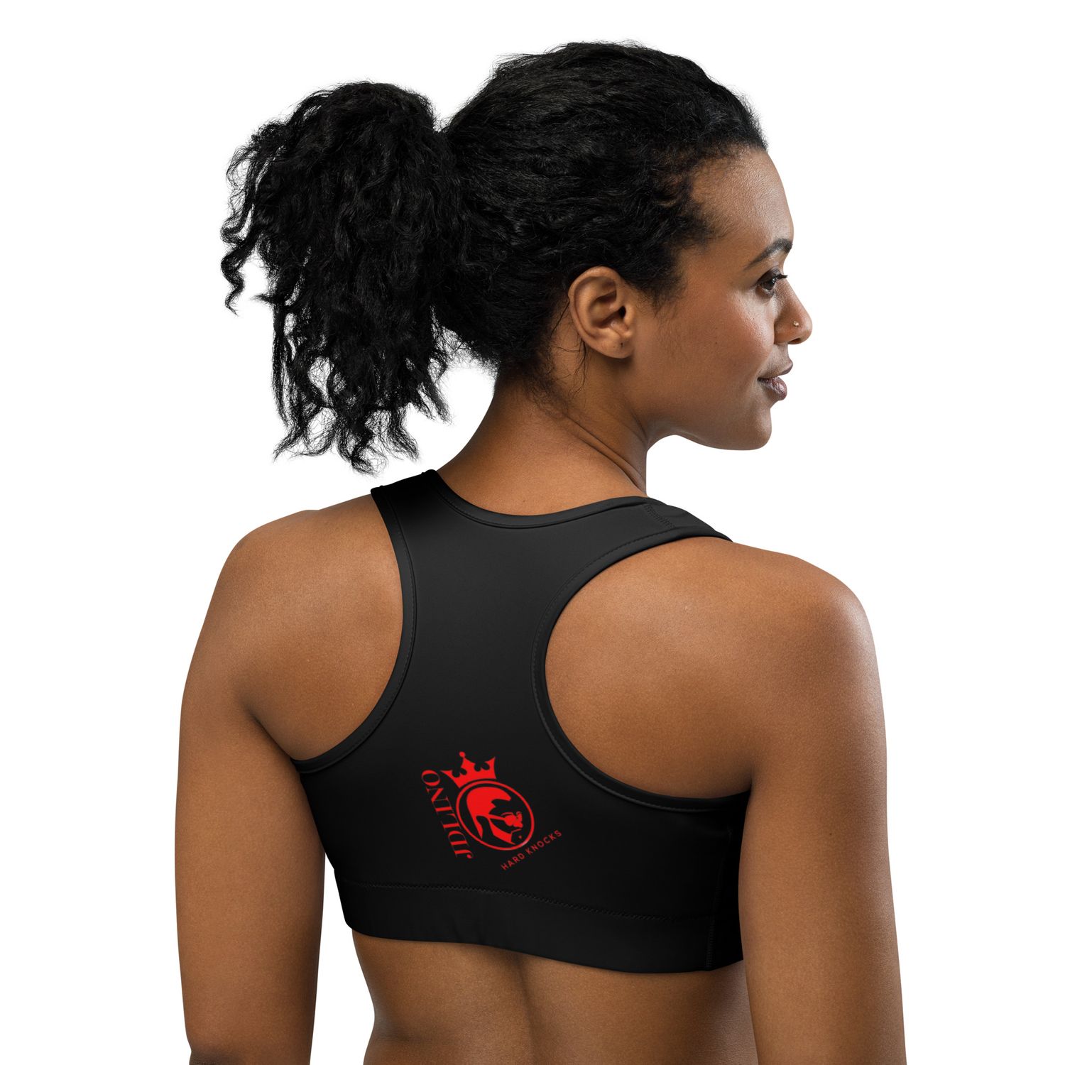 Jdlino Hard knocks Sports bra B//R