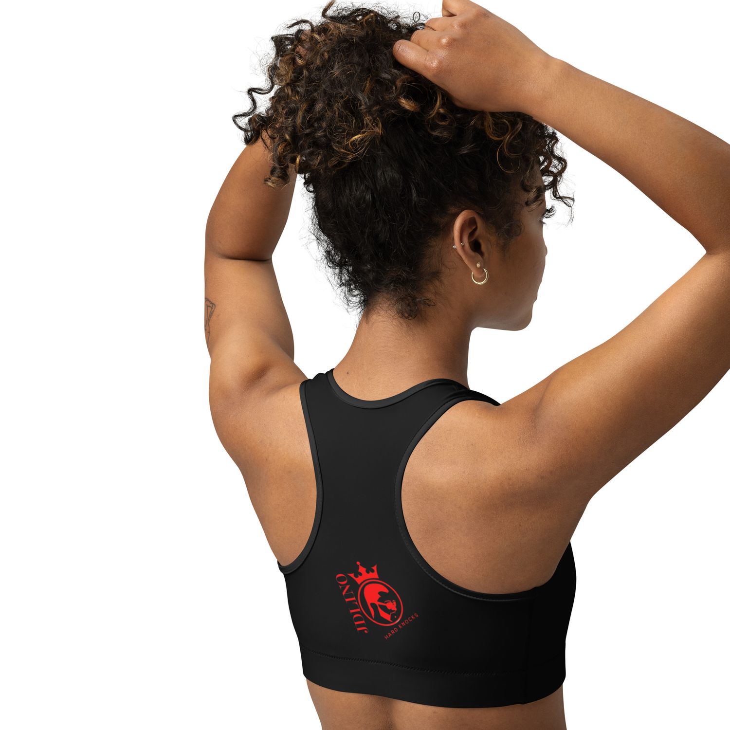 Jdlino Hard knocks Sports bra B//R