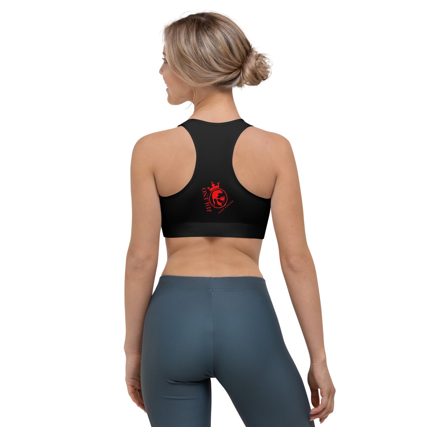 Jdlino Hard knocks Sports bra B//R