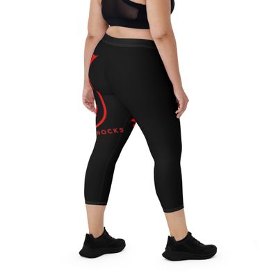 jdlino Hard knocks R/B Capri Leggings