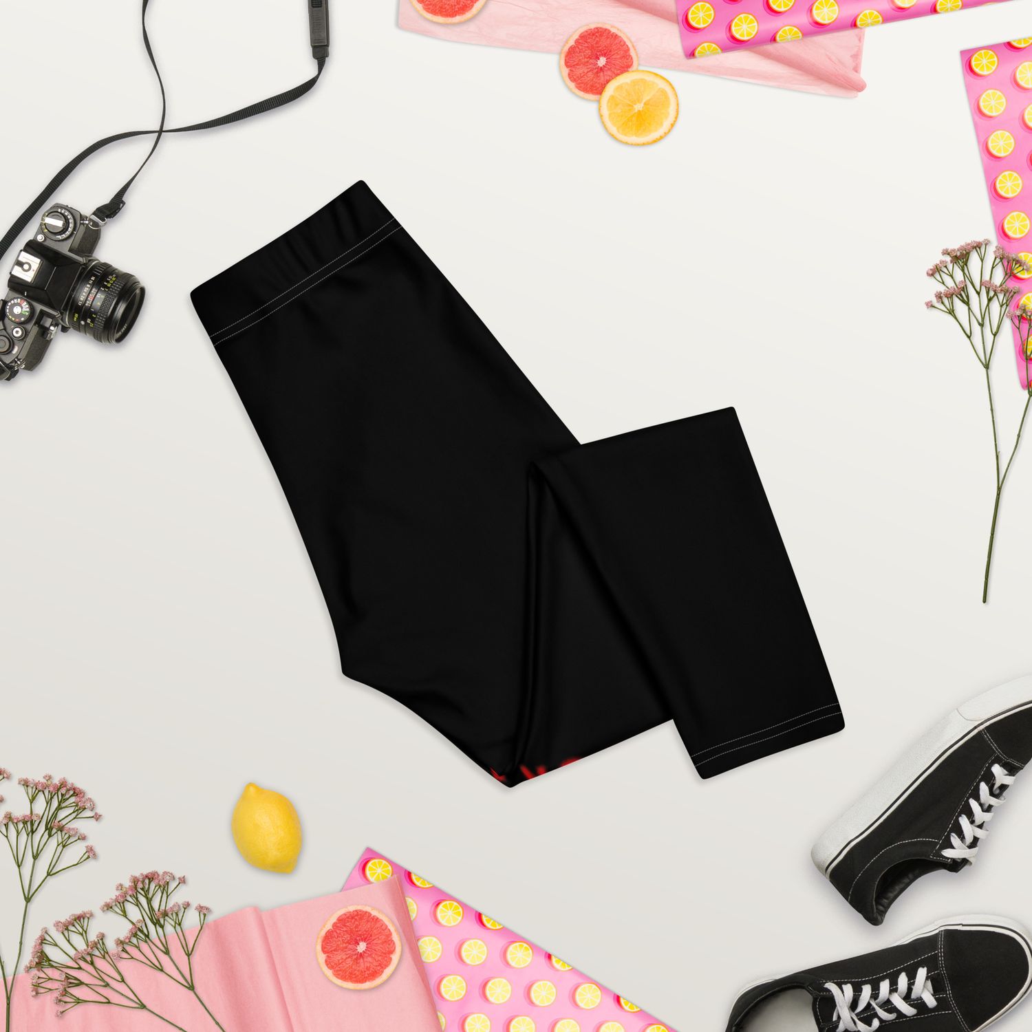 jdlino Hard knocks R/B Capri Leggings