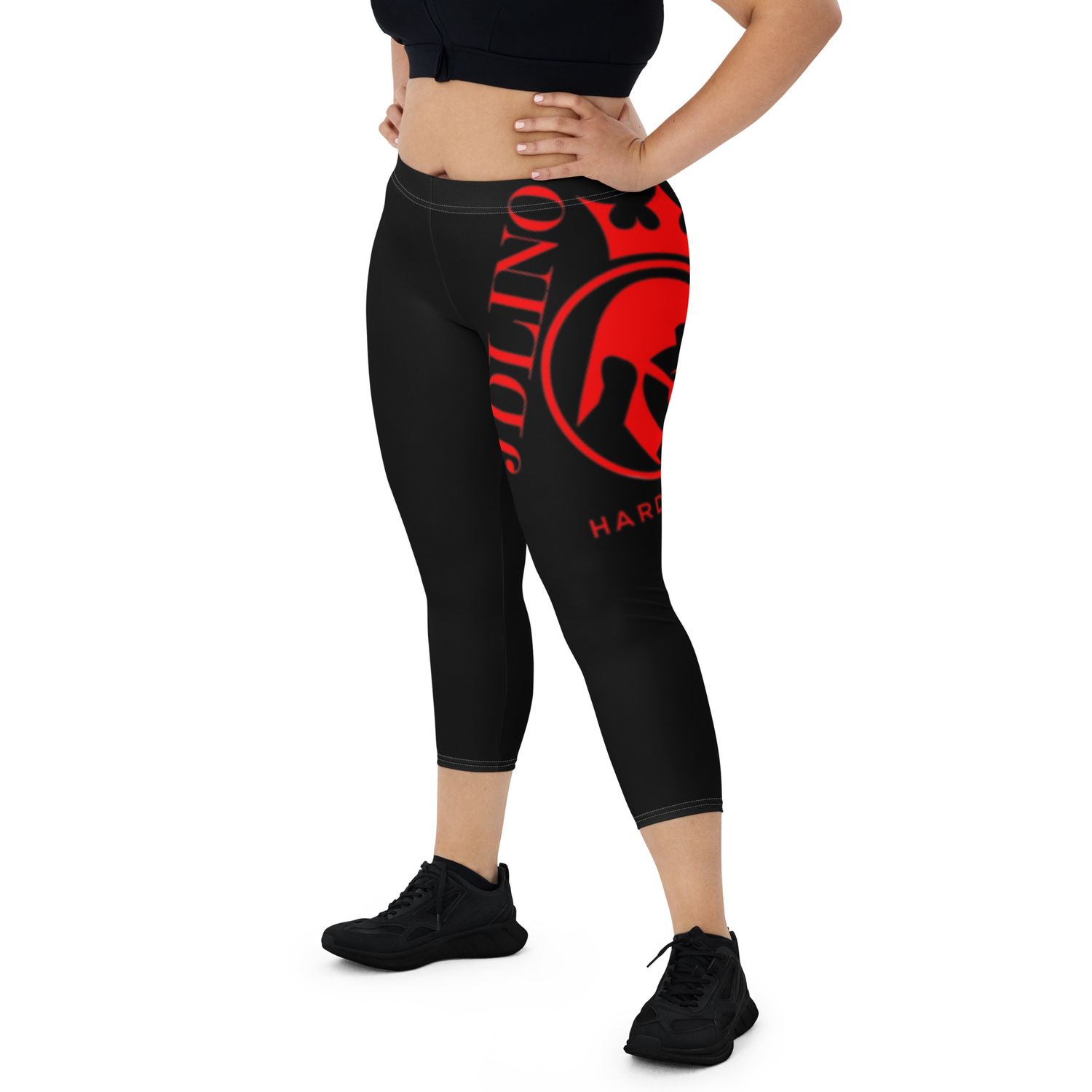 jdlino Hard knocks R/B Capri Leggings