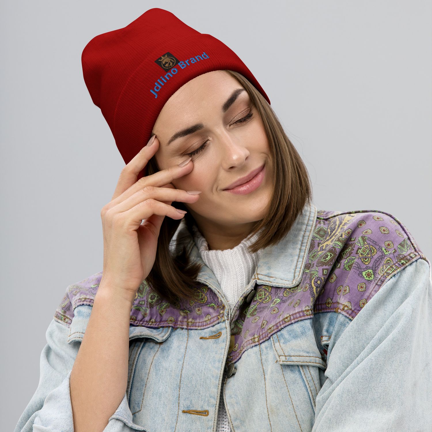 JdLino Brand Unisex Embroidered Beanie