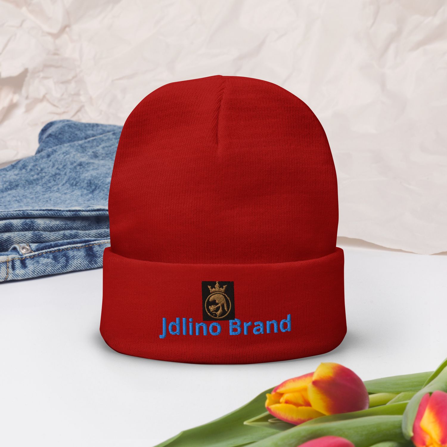 JdLino Brand Unisex Embroidered Beanie