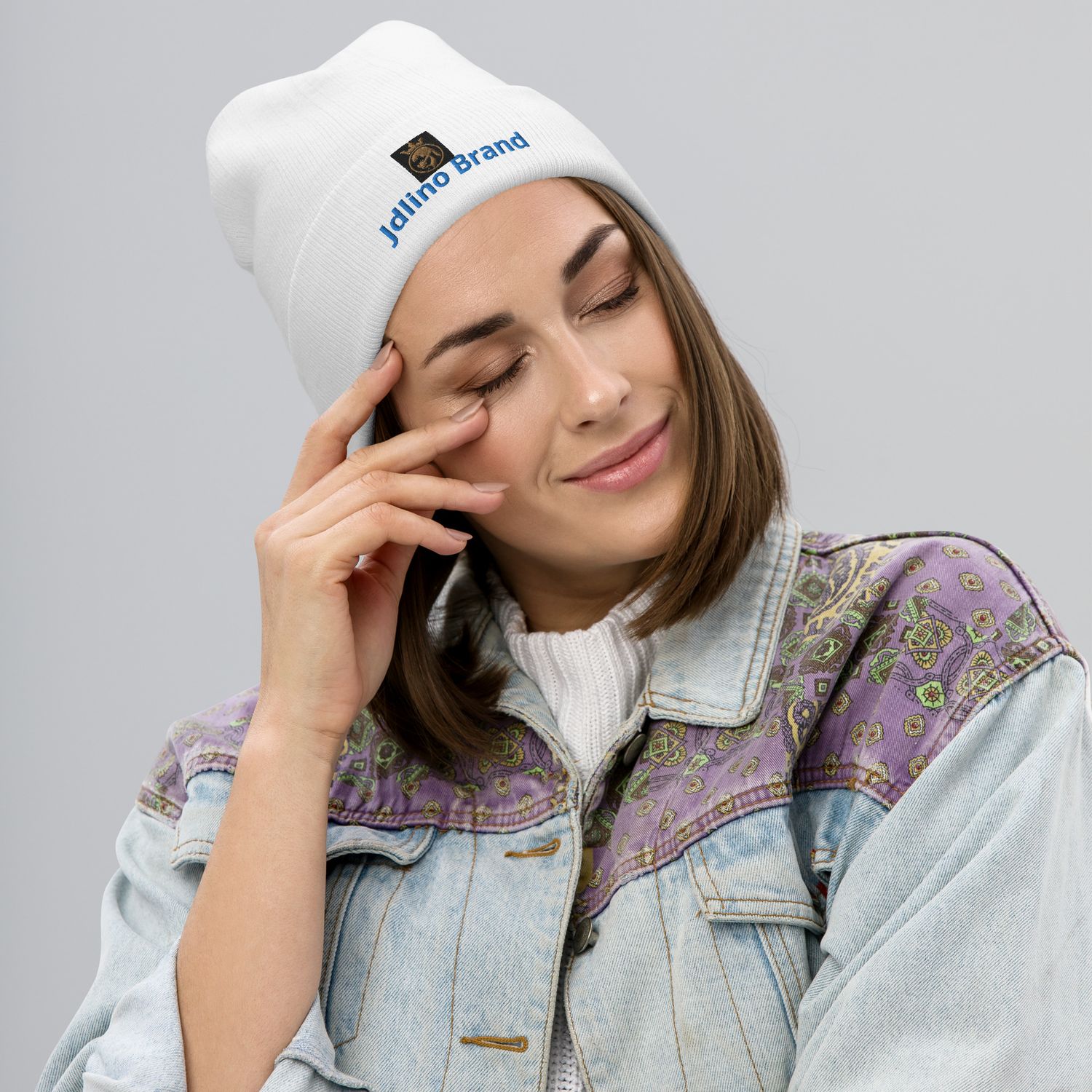 JdLino Brand Unisex Embroidered Beanie