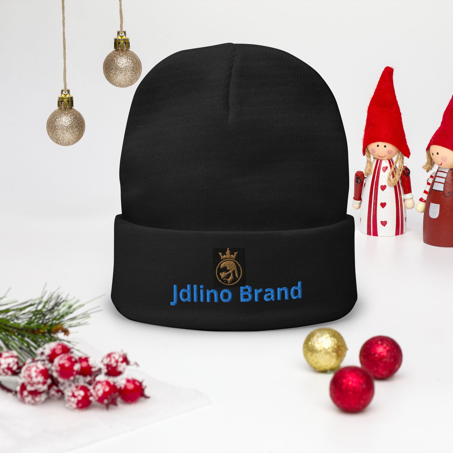 JdLino Brand Unisex Embroidered Beanie
