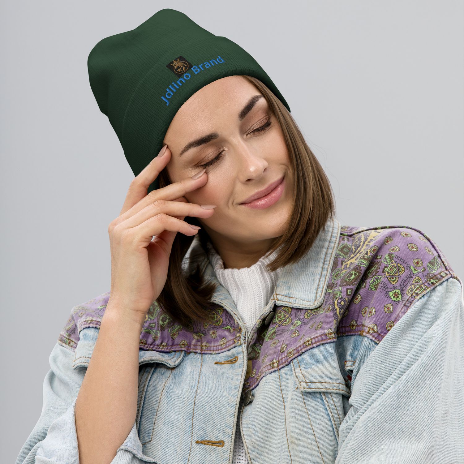 JdLino Brand Unisex Embroidered Beanie