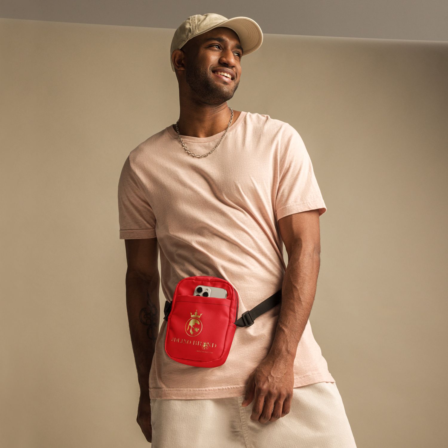 JdLino Brand R/G Utility crossbody bag