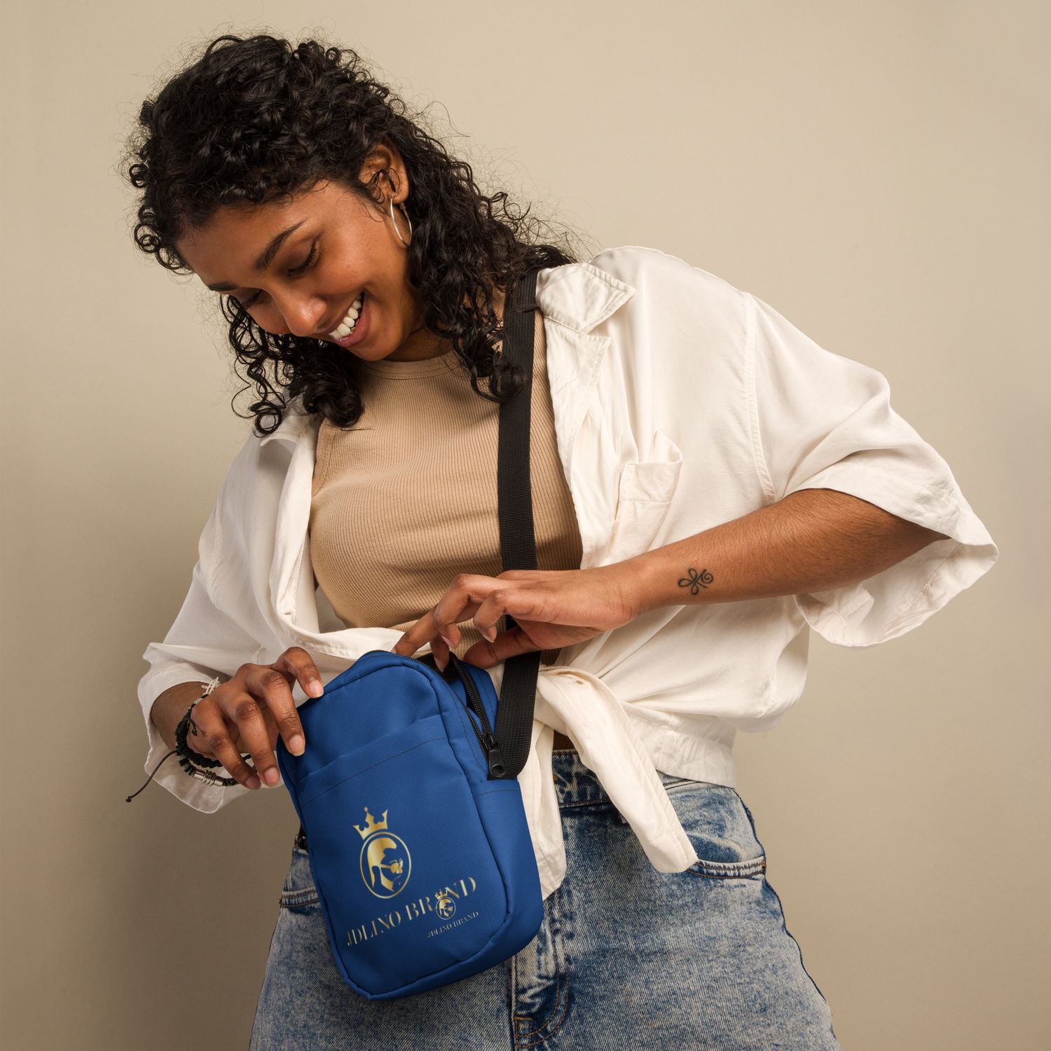 JdLino Brand B/G Utility crossbody bag