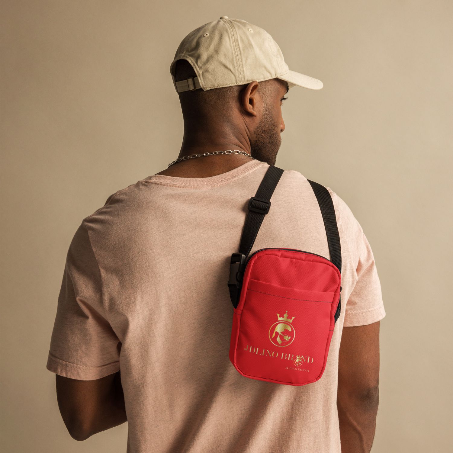 JdLino Brand R/G Utility crossbody bag
