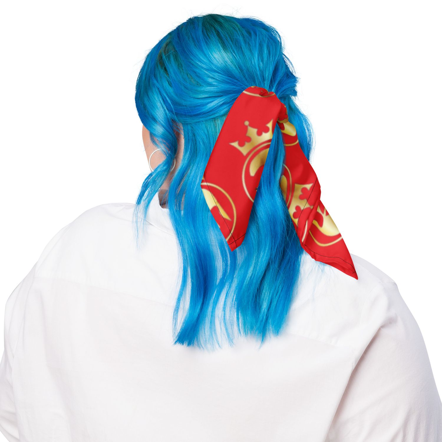 JdLino Brand All-over print bandana R/G