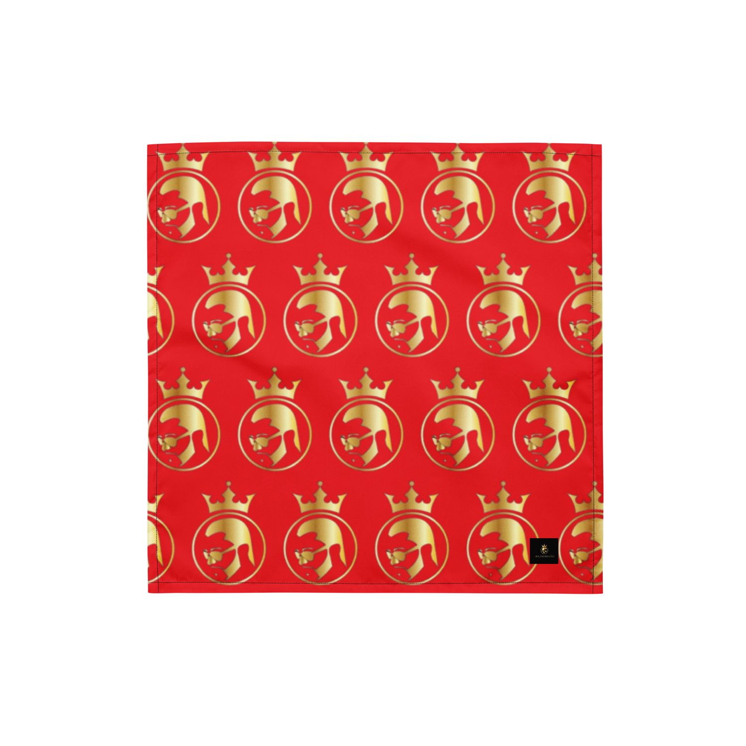 JdLino Brand All-over print bandana R/G