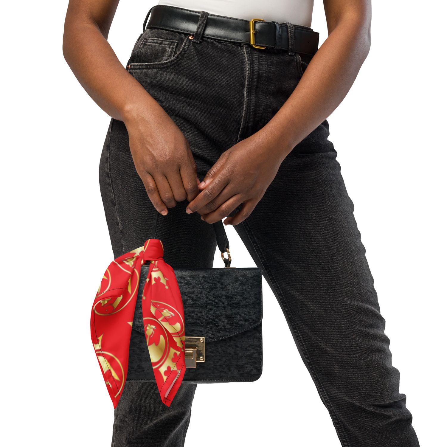 JdLino Brand All-over print bandana R/G