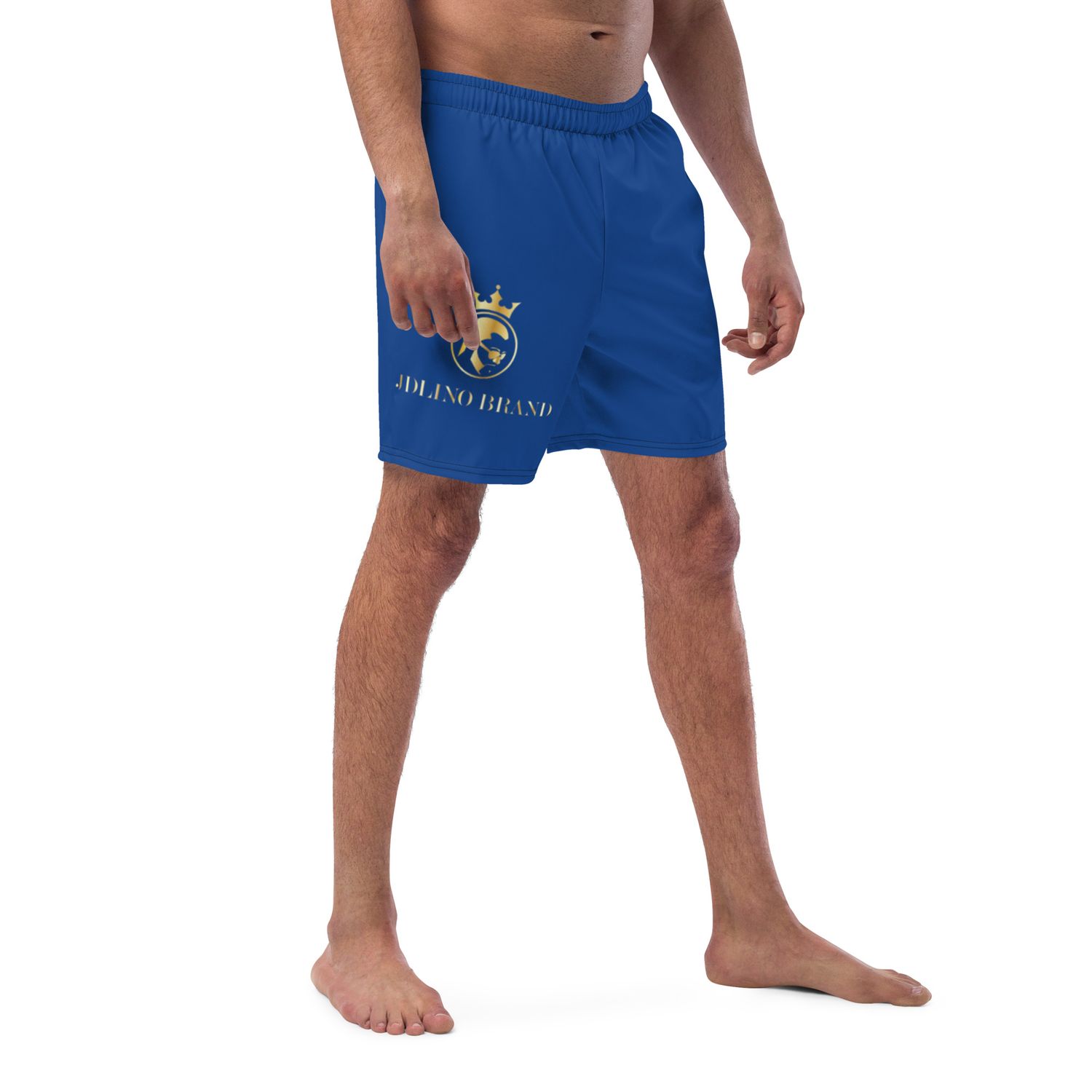 JdLino Brand B/G All-Over Print Recycled Swim Trunks