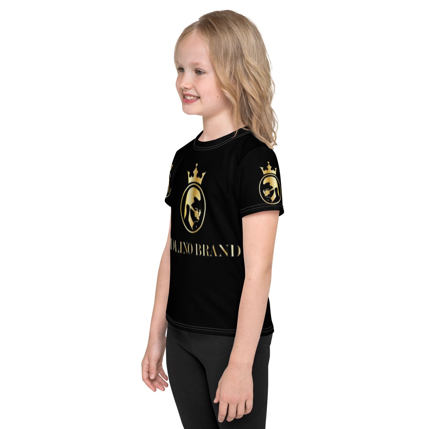 JdLino Brand B/G Kids crew neck t-shirt