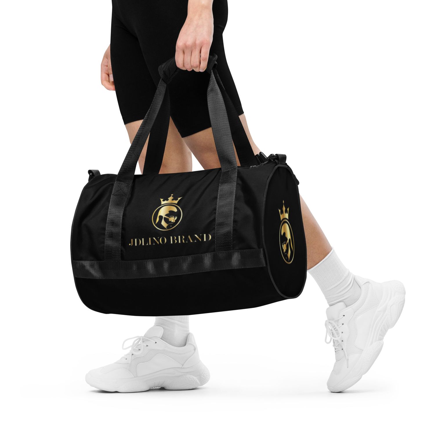 JdLino Brand B/G All-over print gym bag
