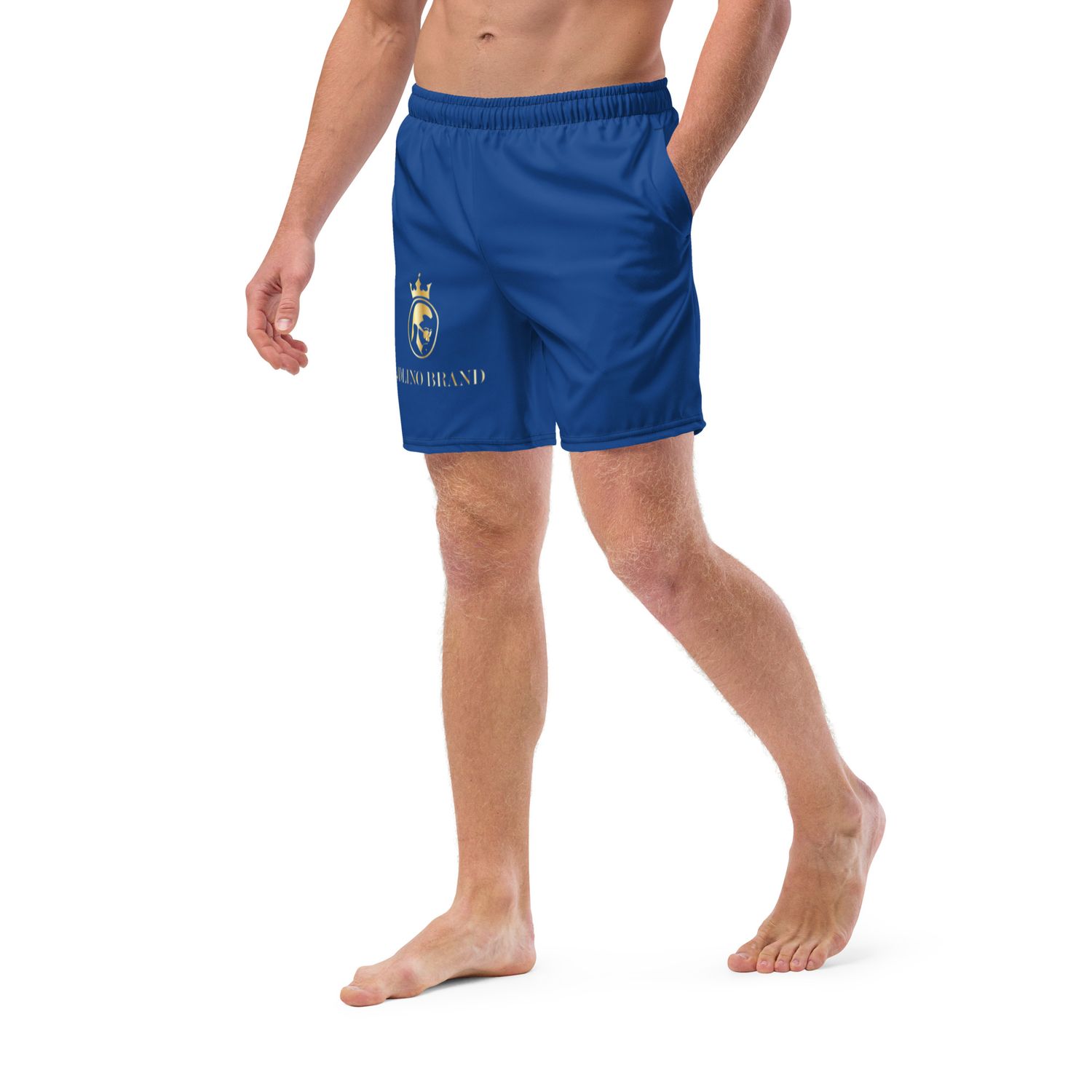 JdLino Brand B/G All-Over Print Recycled Swim Trunks