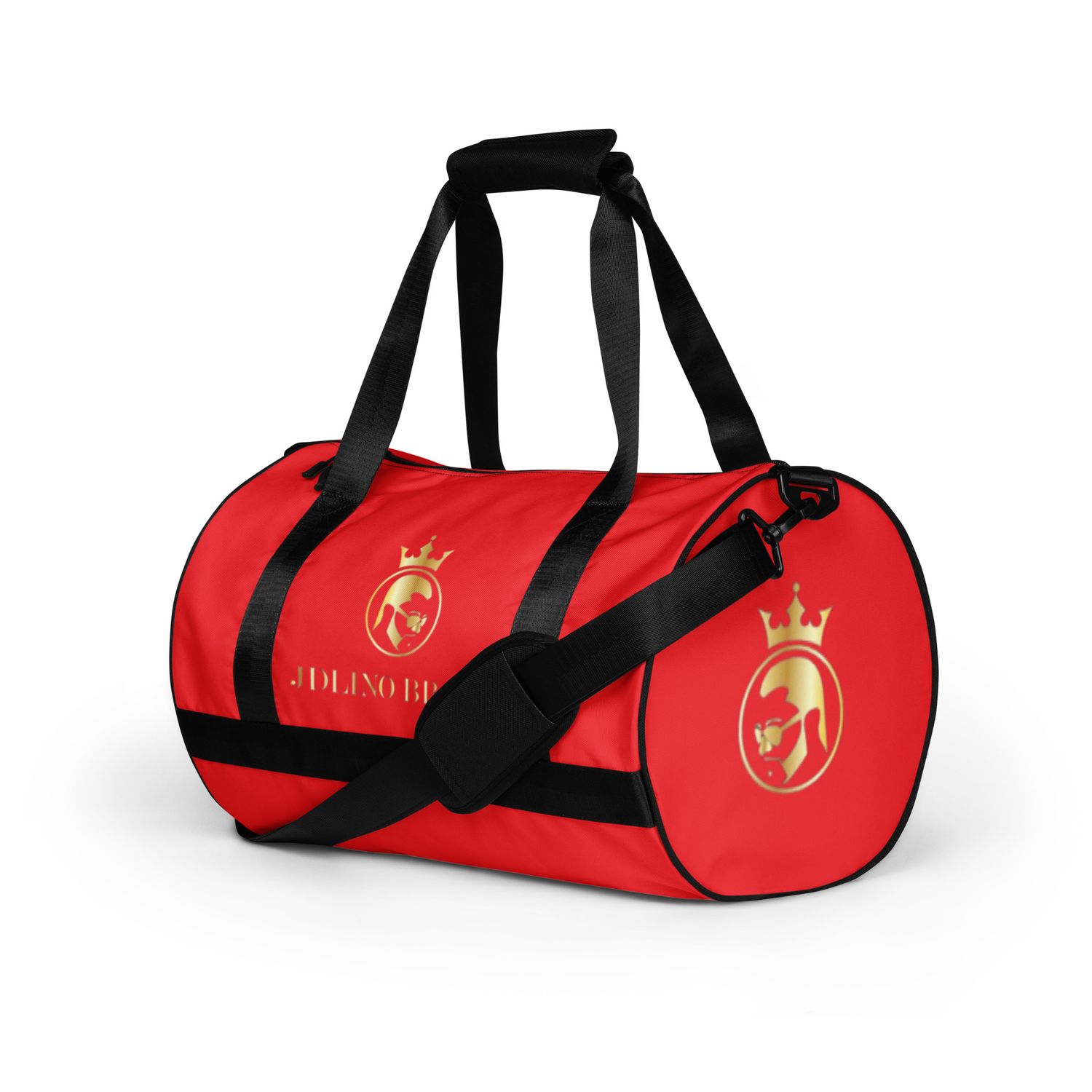 JdLino Brand R/G All-over print gym bag