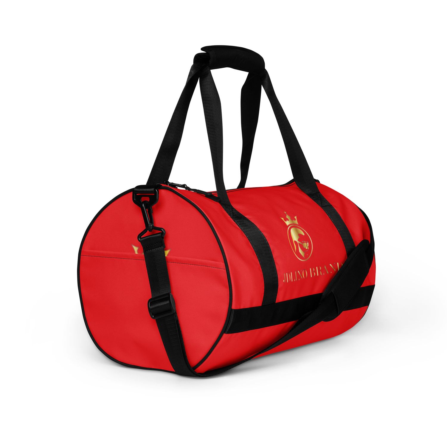 JdLino Brand R/G All-over print gym bag