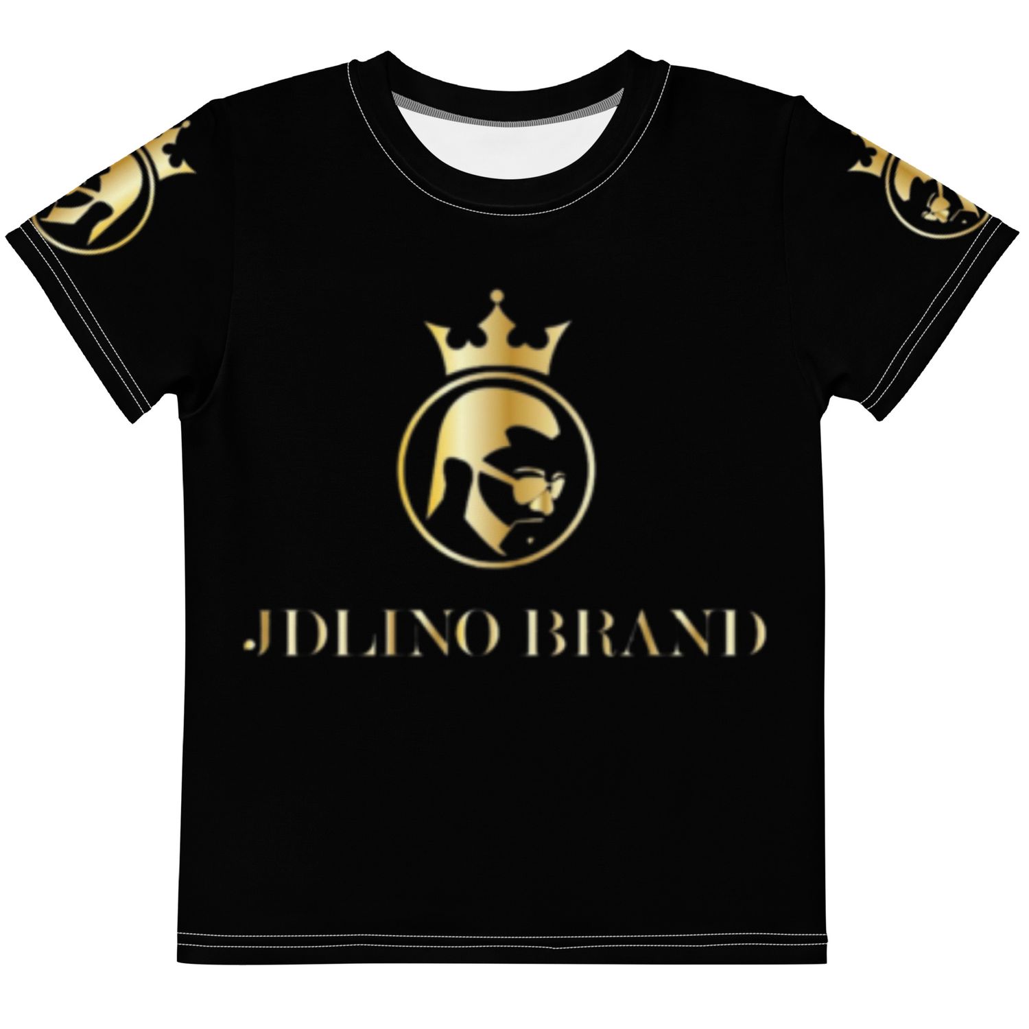 JdLino Brand B/G Kids crew neck t-shirt