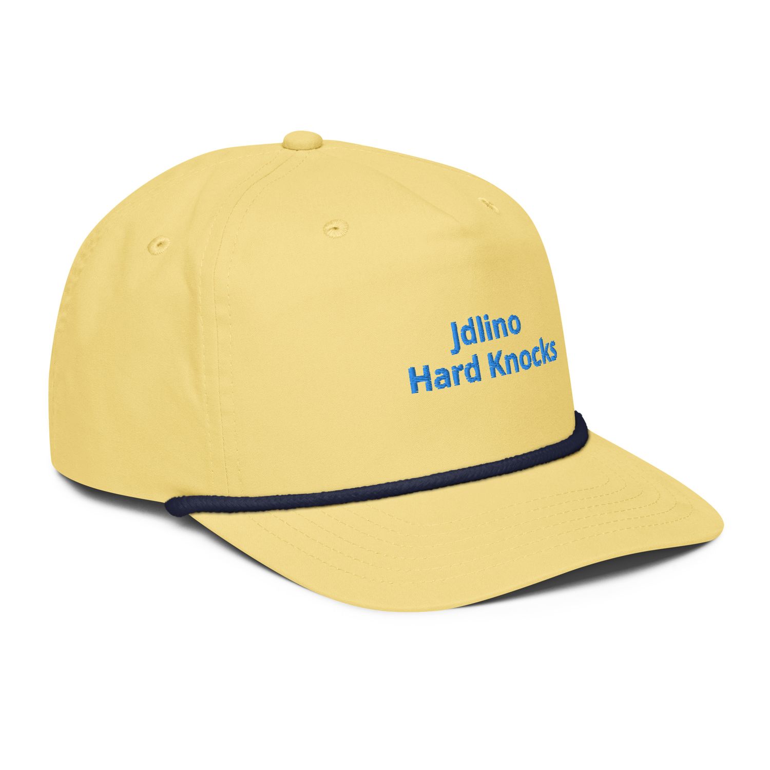JdLino Hard knocks Golf rope cap