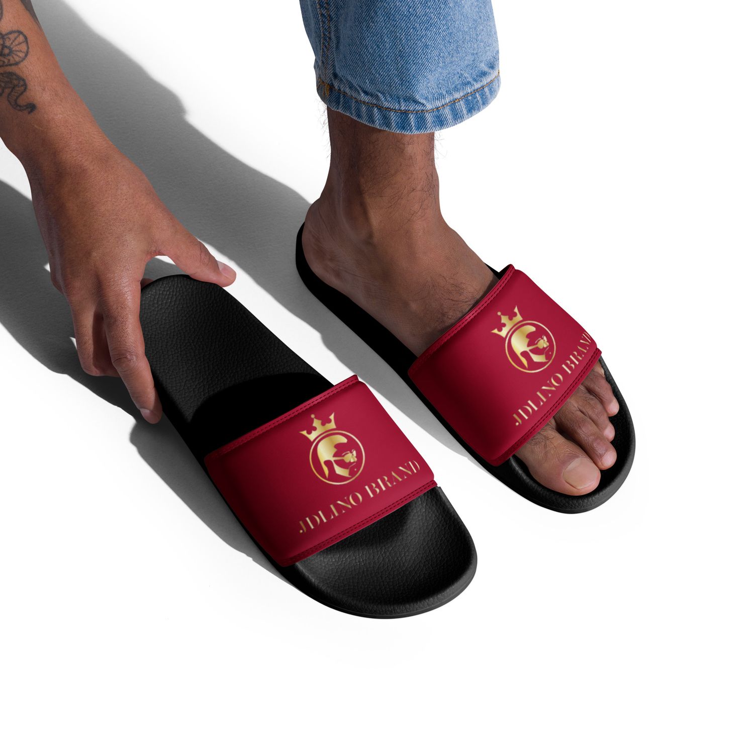JdLino Brand Men’s slides