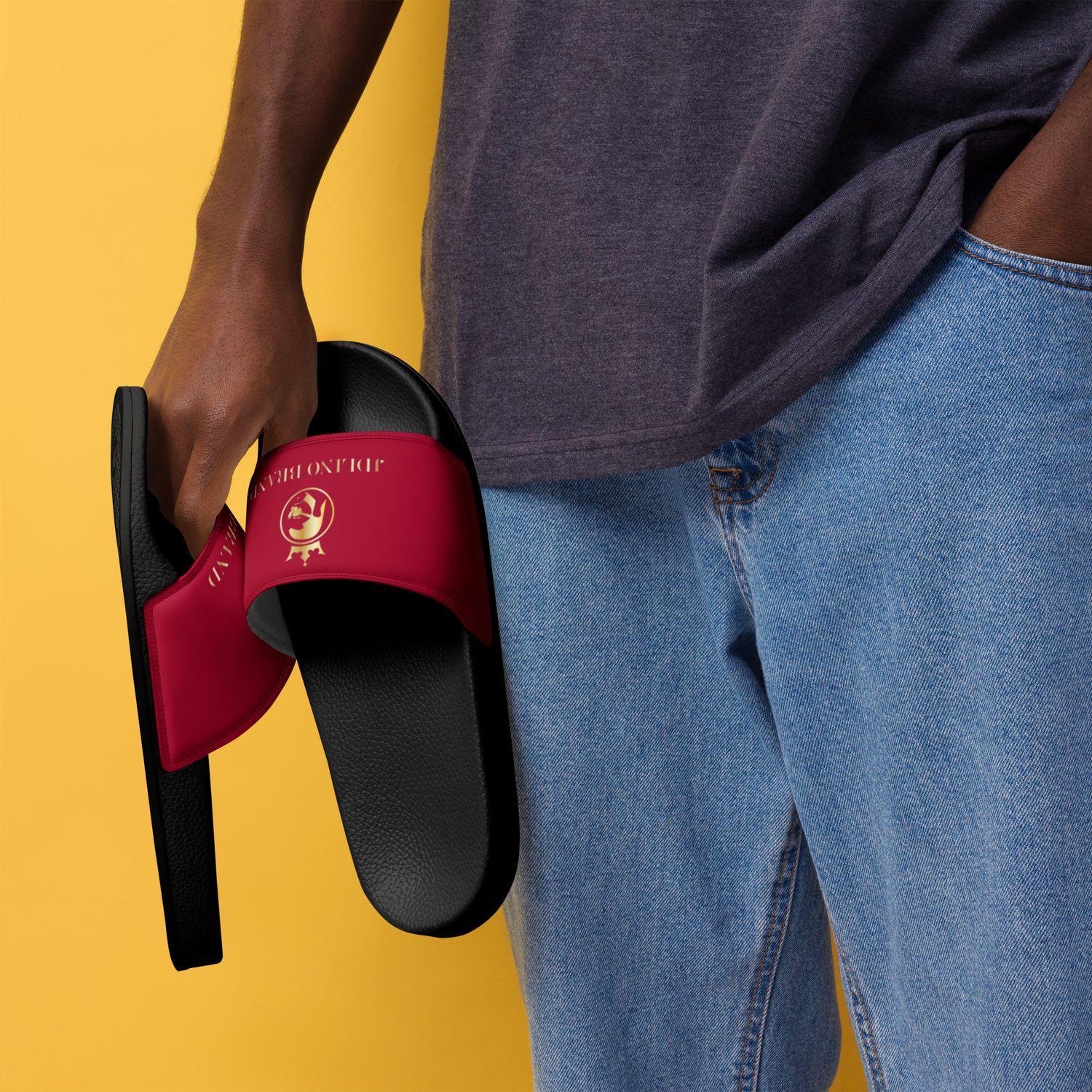JdLino Brand Men’s slides