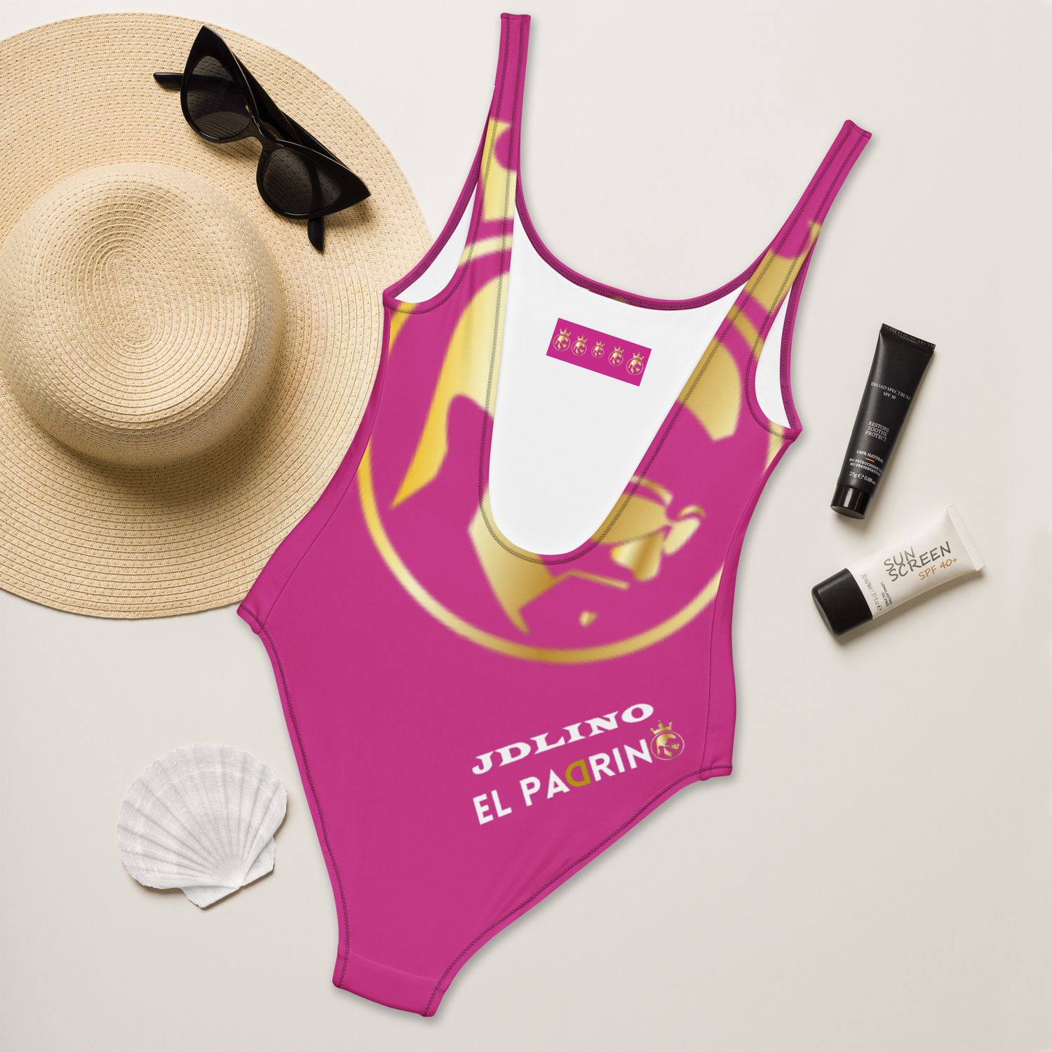 Jdlino Brand P/G One-Piece Swimsuit