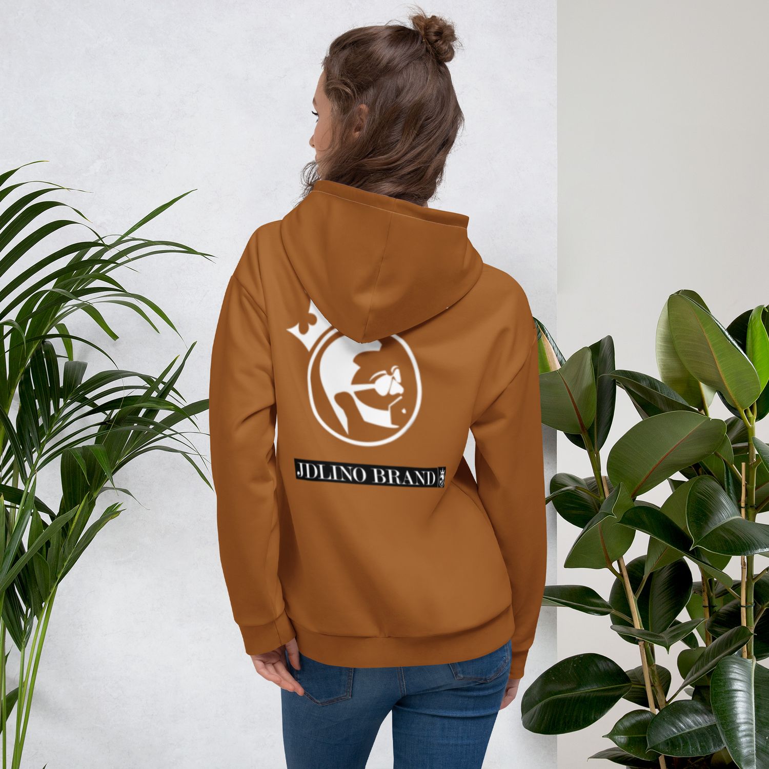 JdLino Brand B/W Unisex Hoodie