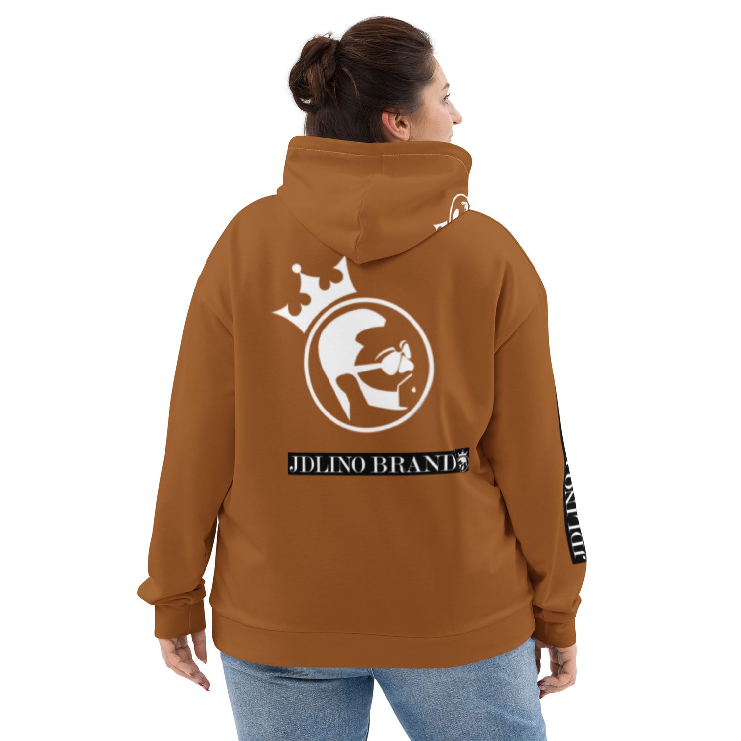 JdLino Brand B/W Unisex Hoodie