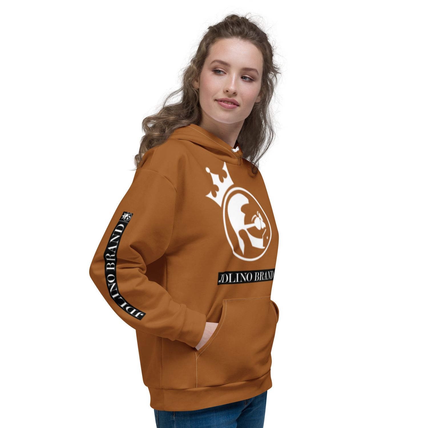 JdLino Brand B/W Unisex Hoodie