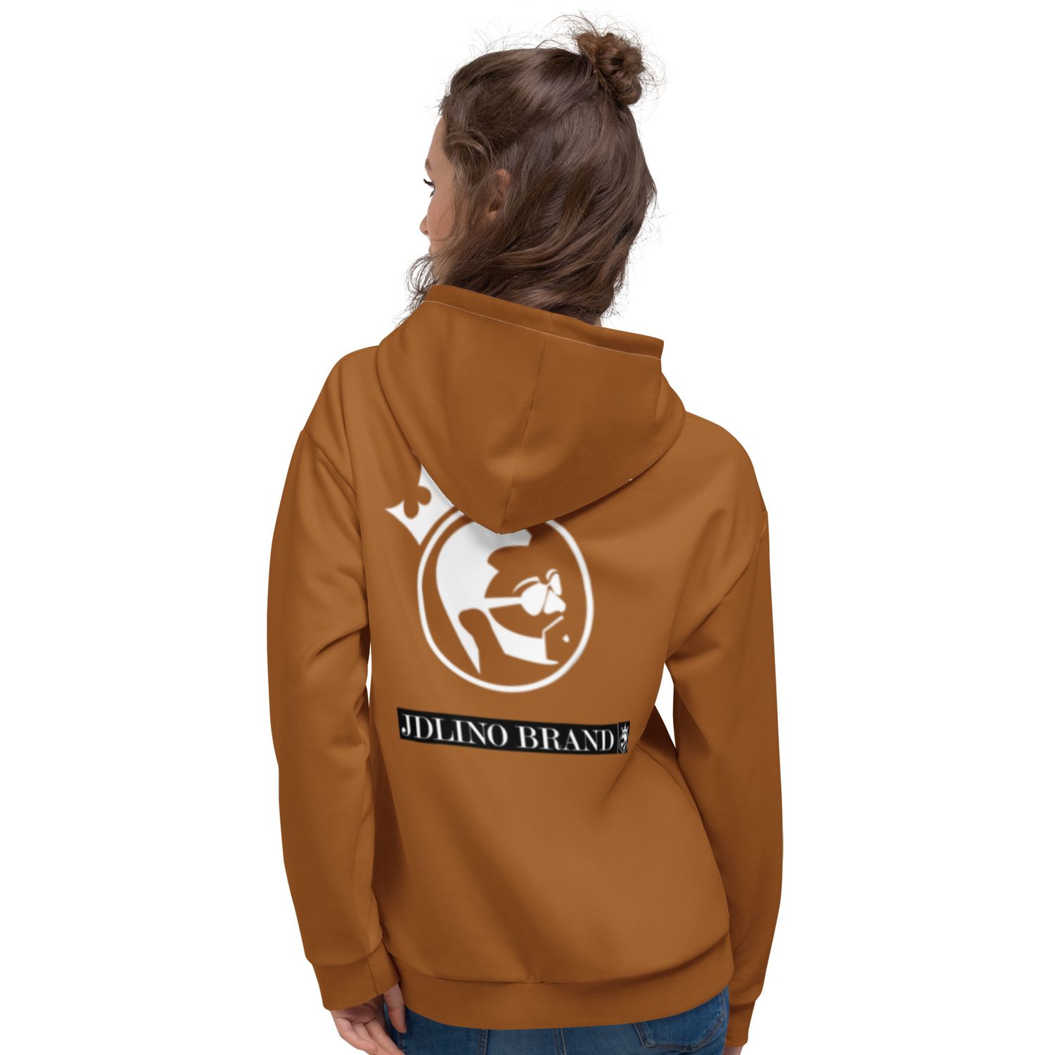 JdLino Brand B/W Unisex Hoodie