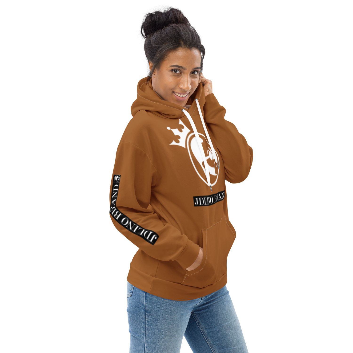 JdLino Brand B/W Unisex Hoodie