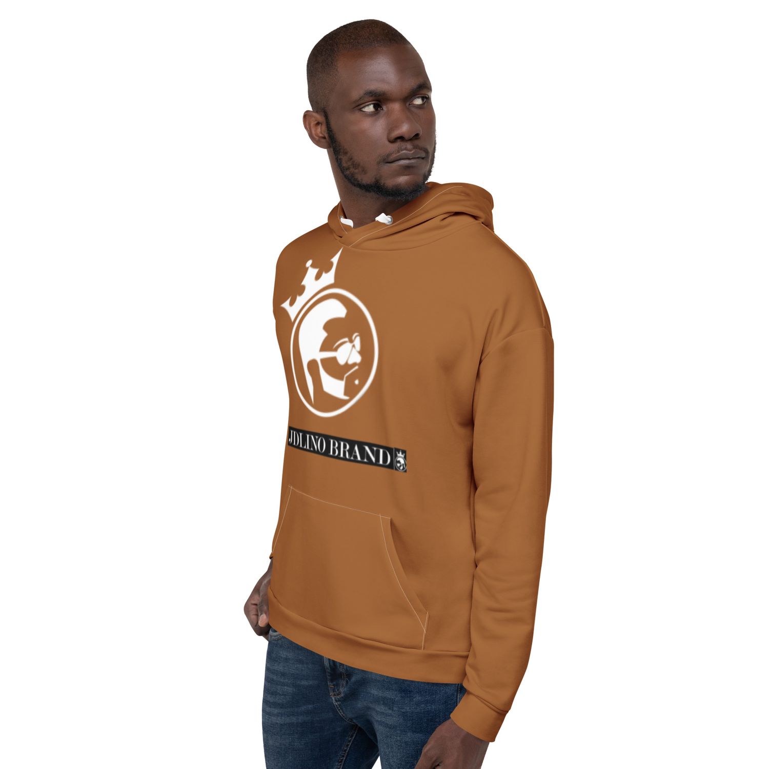 JdLino Brand B/W Unisex Hoodie
